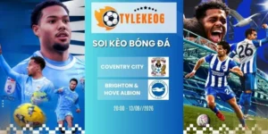 Soi kèo Coventry City vs Brighton & Hove Albion hôm nay ngày 13/09/2026 - NHA